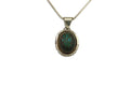 Navajo Necklace 925 Silver Natural Turquoise Artist Signed RR C.80's