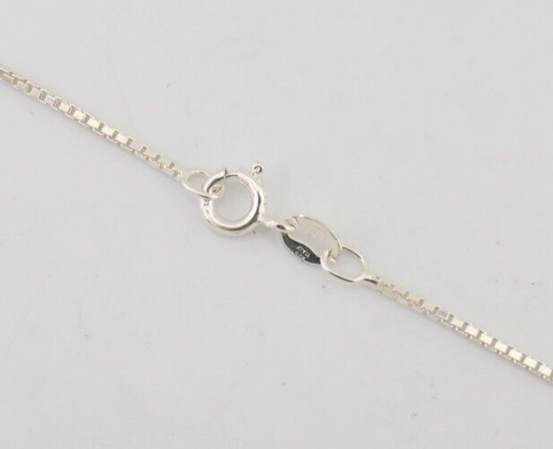 Navajo Necklace 925 Silver Natural Turquoise Signed Sunset C.85