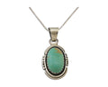 Navajo Necklace 925 Silver Turquoise Native American Artist C.80's