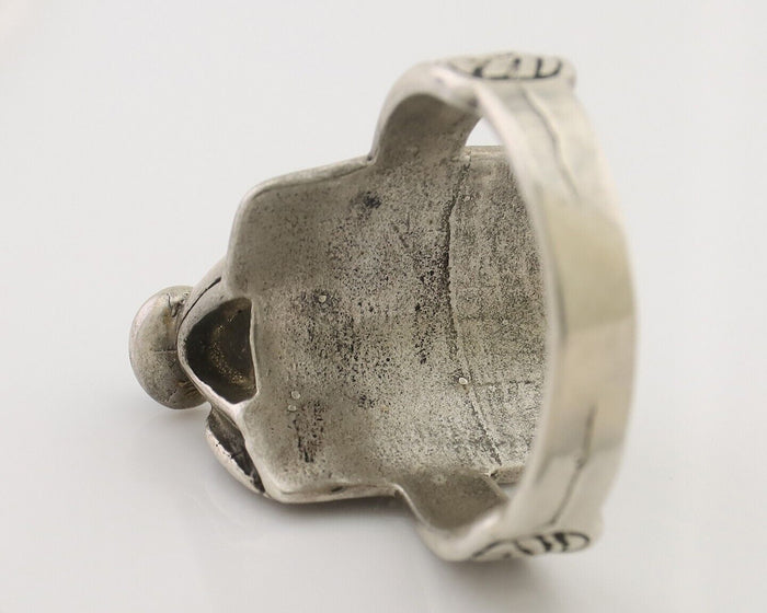 Navajo Ring 925 Silver Natural Turquoise Native American Artist C.80's