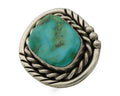 Navajo Ring 925 Silver Royston Turquoise Native American Artist C.80's