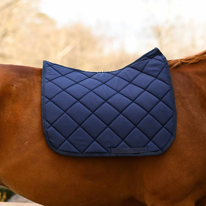 Navy Blue all-purpose saddle pad, by Dreamers & Schemers