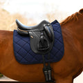 Navy Blue all-purpose saddle pad, additional view, by Dreamers & Schemers