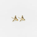 Nico Sharktooth Stud in Gold