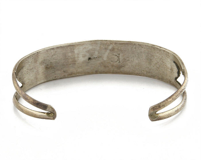 Older Navajo Irvin Chee Turquoise .925 SOLID Silver Handmade Cuff