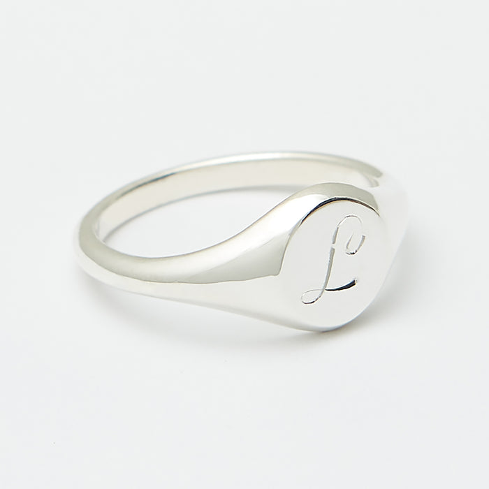 Olivier Signet Ring in Silver