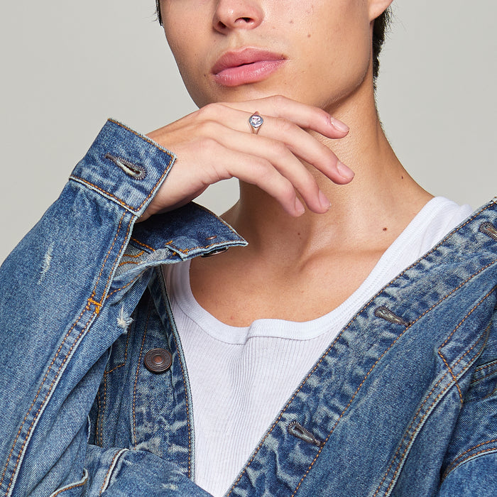 Olivier Signet Ring in Silver