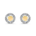 Opal and Diamond Earrings
