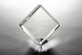 Paperweight, crystal cube