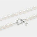 Petit Louis Pearl Necklace in Silver