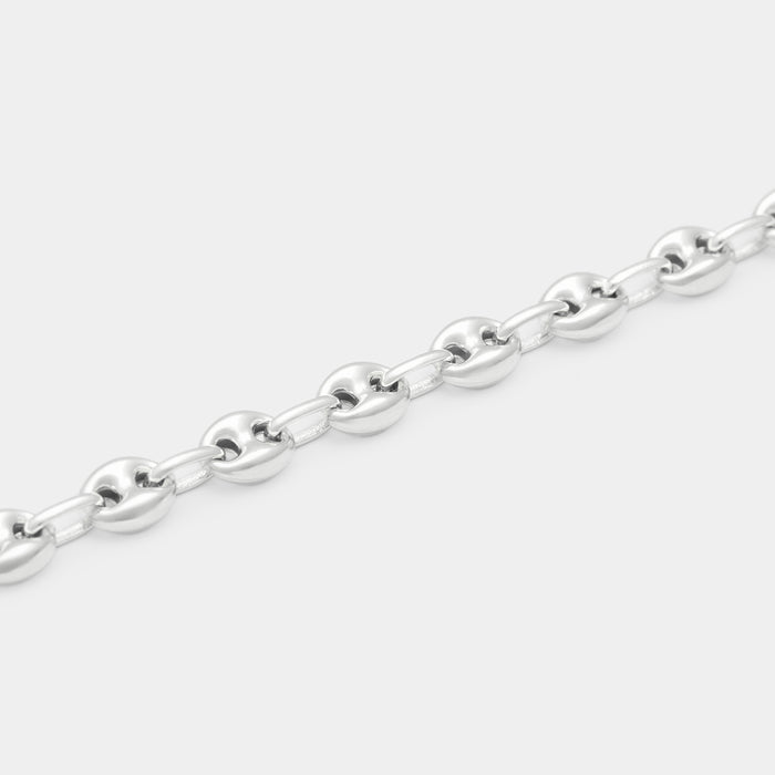Petit Port Link Bracelet in Silver
