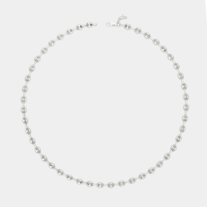 Petit Port Link Chain in Silver