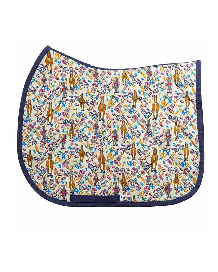 Pony Party all-purpose saddle pad, by Dreamers & Schemers