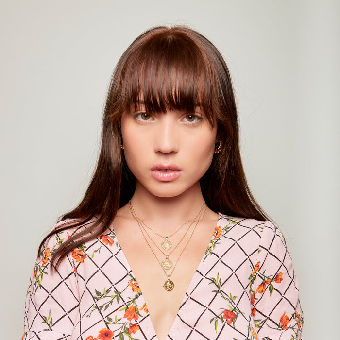 Sagittarius Necklace in Gold for Her