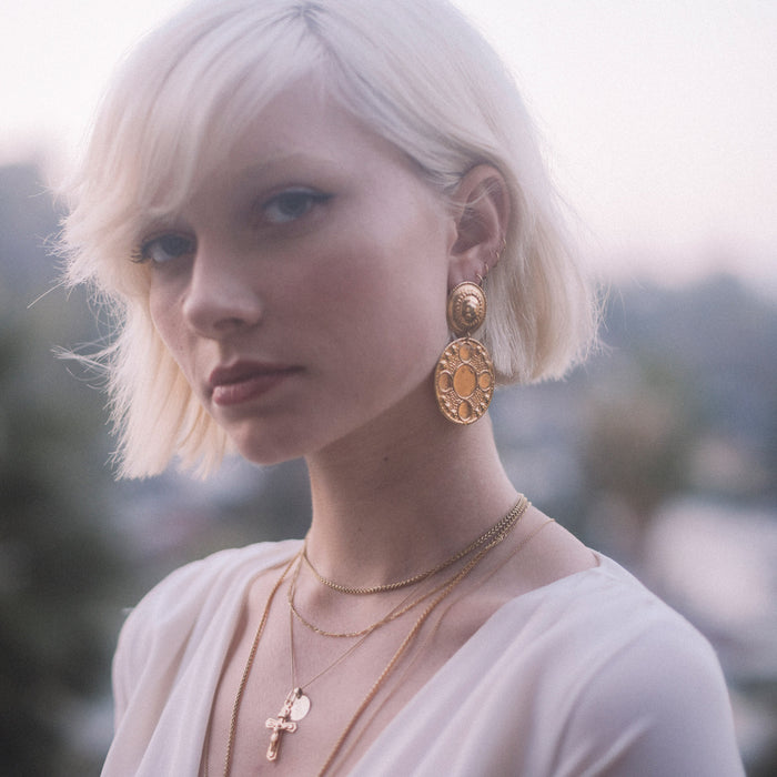 Sofia Earrings in Gold