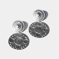 Sofia Earrings in Silver