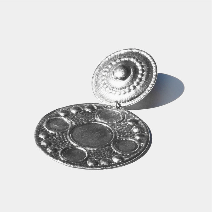 Sofia Earrings in Silver