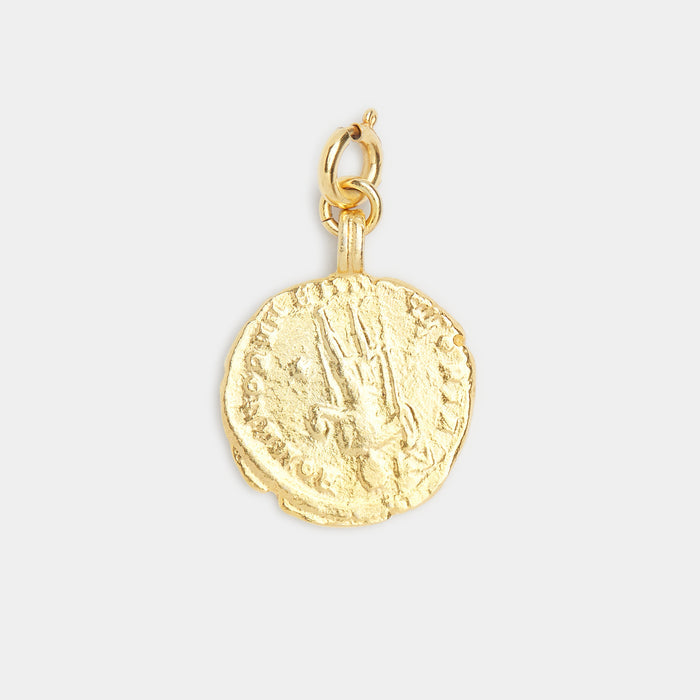 Sophia Charm in Gold: The Philosopher