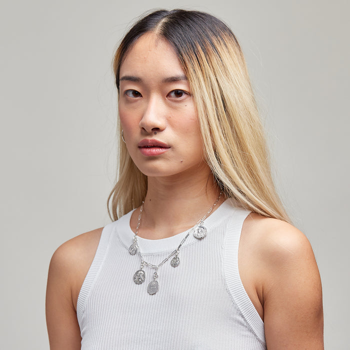Sophia Charm in Sterling Silver : The Philosopher