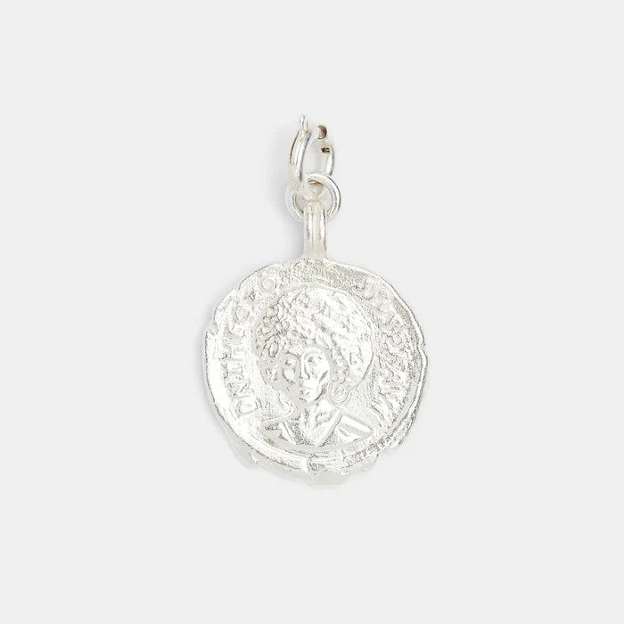 Sophia Charm on Cairo Chain in Silver