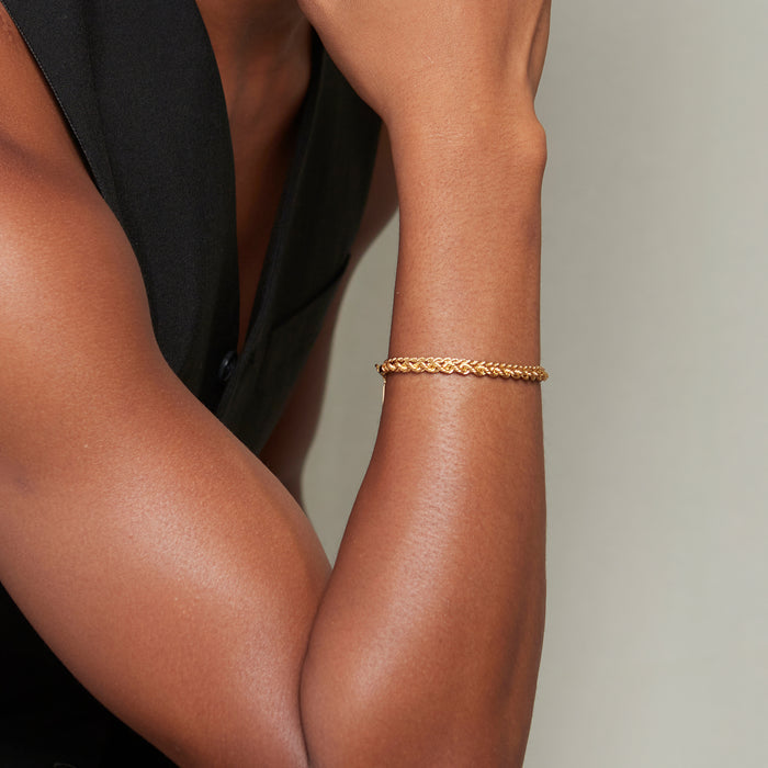 Stack Eternal Link Bracelets in Gold for Him