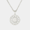 Teen Aurora Star Necklace in Silver