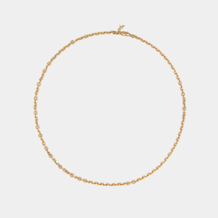 Teen Diamond Cut Chain in Gold