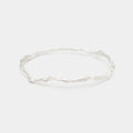 Terra Bangle in Silver