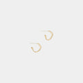 Terra Hoops size XS in Gold