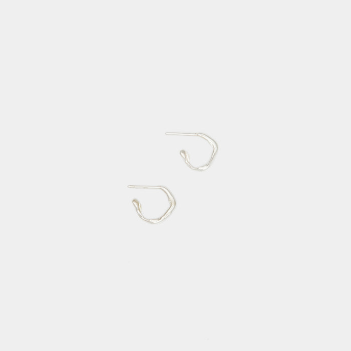 Terra Hoops size XS in Silver