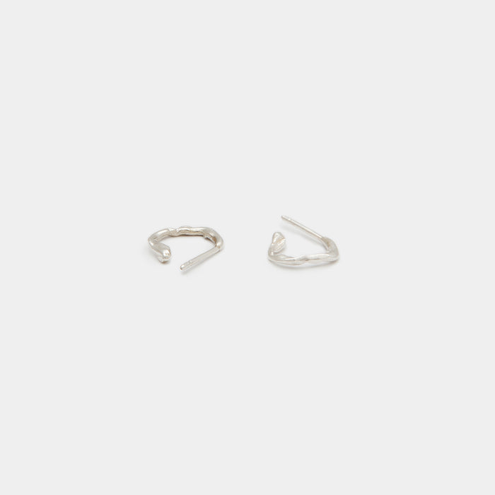 Terra Hoops size XS in Silver