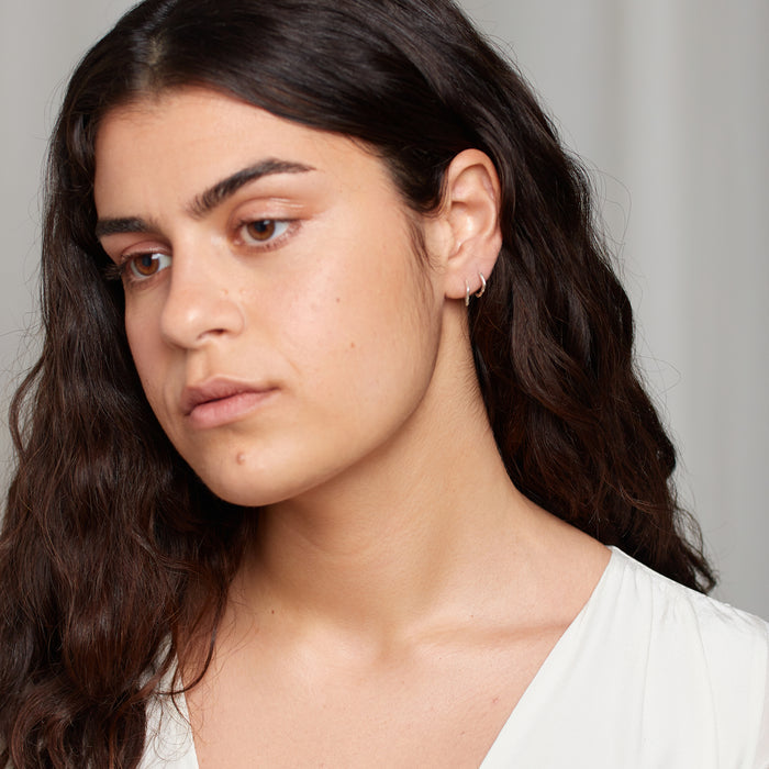 Terra Hoops size XS in Silver