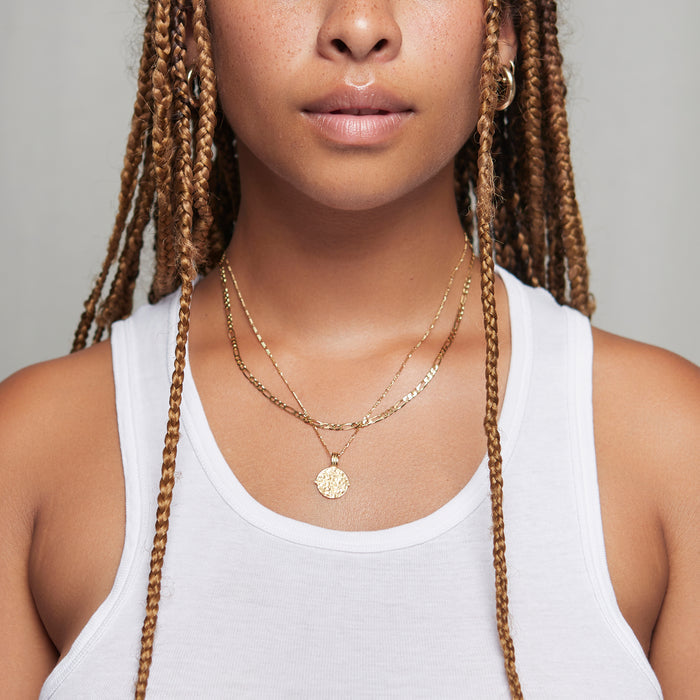 The Sicilian Zodiac Combo in Gold for Her
