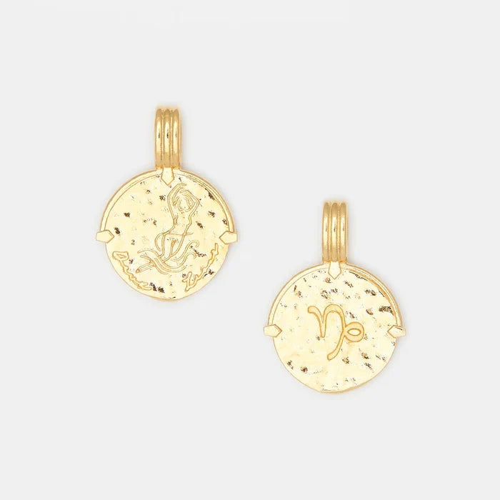 14k Gold Vermeil / 18" / Capricorn