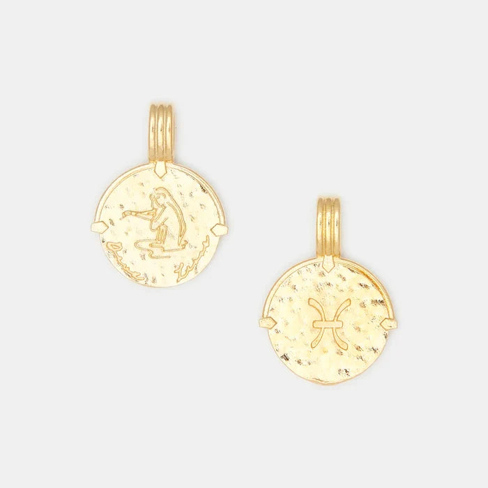 14k Gold Vermeil / 18" / Pisces