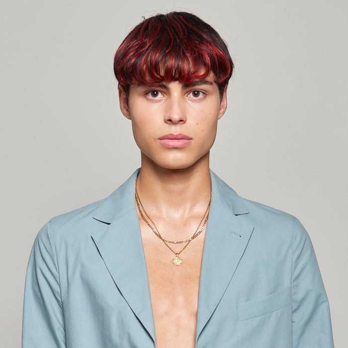 The Sicilian Zodiac Combo in Gold for Him