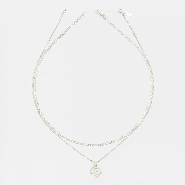 The Sicilian Zodiac Combo in Silver for Him