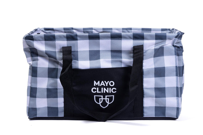 Tote, plaid