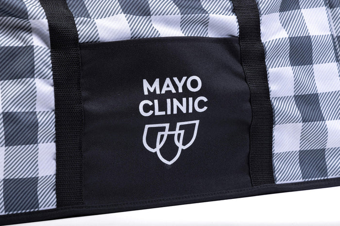 Tote, plaid