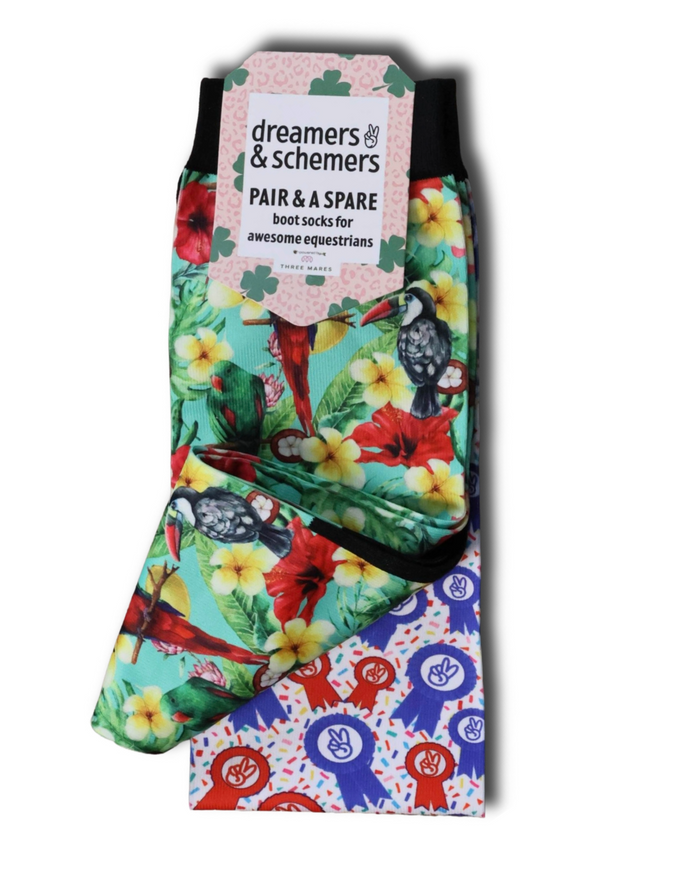 Tropical Dreamin' Pair & A Spare Socks