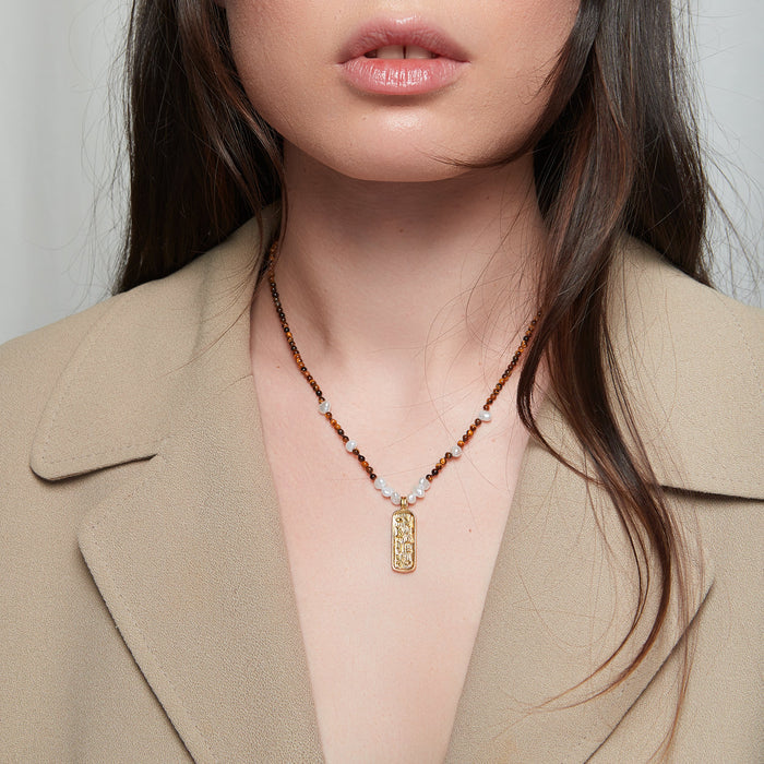 Ula Tiger eye Necklace