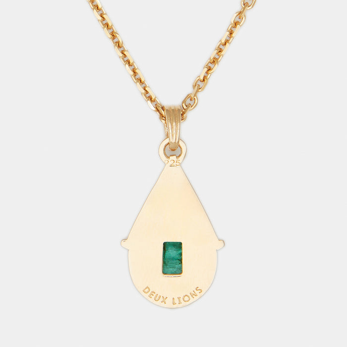 Villa Birthstone Necklace in Gold