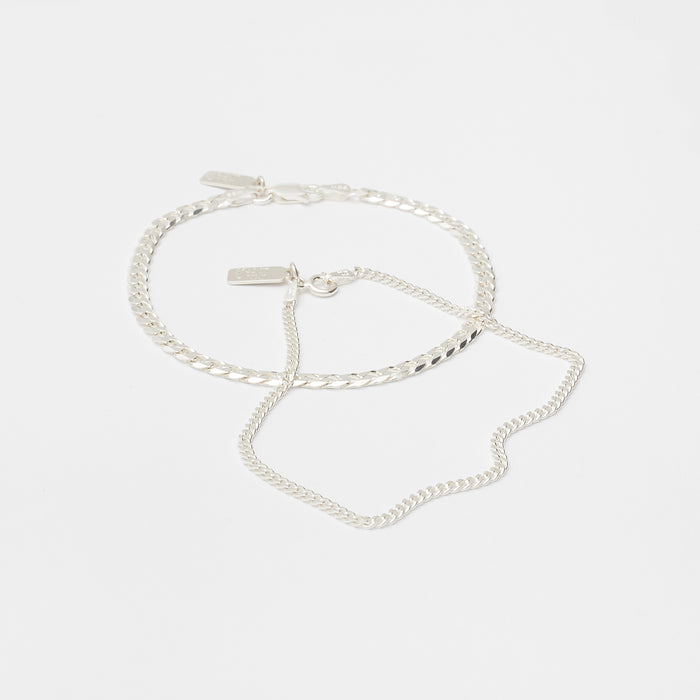 Wild Stack Cuban Bracelets Sterling Silver for Him