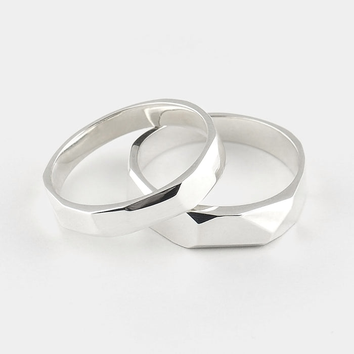 Wild Stack Rings in Silver
