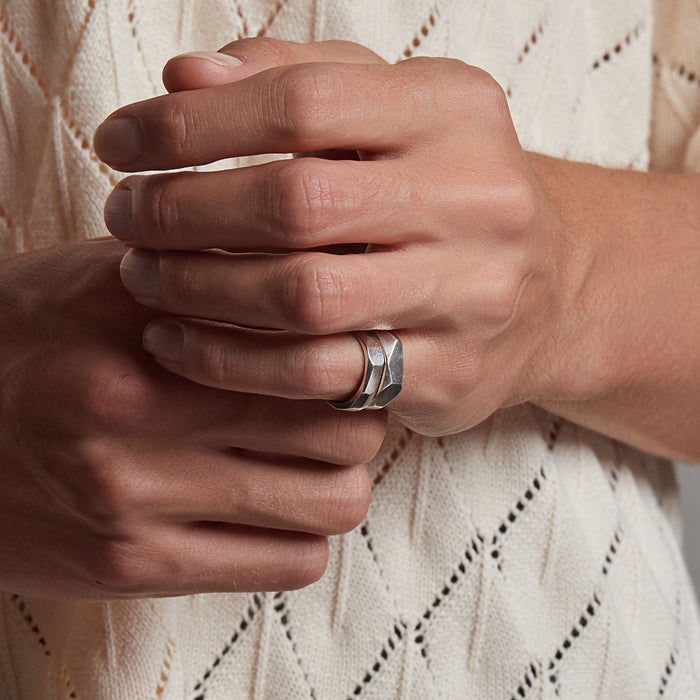 Wild Stack Rings in Silver