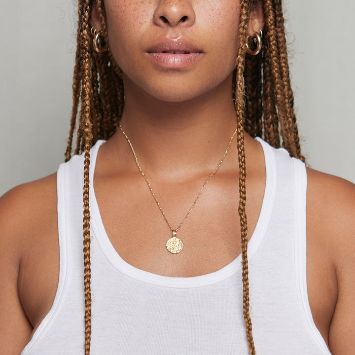 Zodiac Necklace in Gold for Her