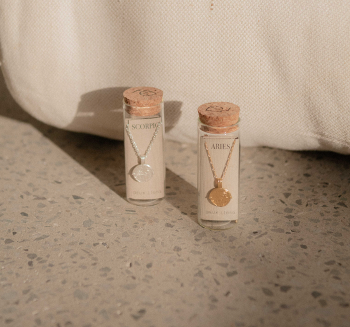 Zodiac Necklace in Gold for Her