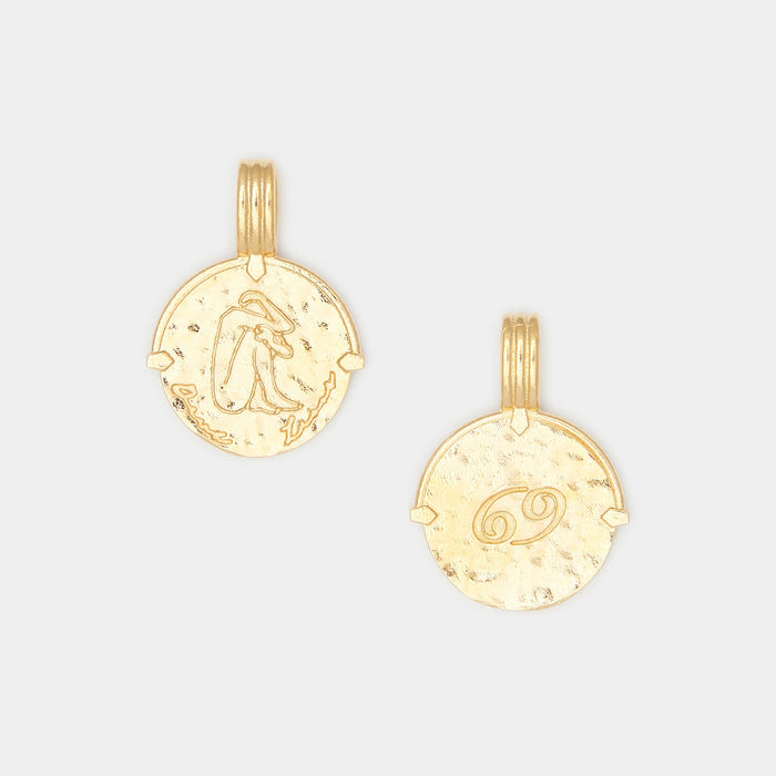 Zodiac Necklace in Gold for Him