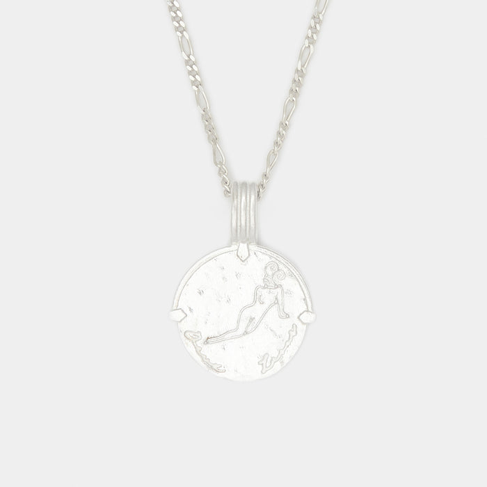 Zodiac Necklace in Silver for Her