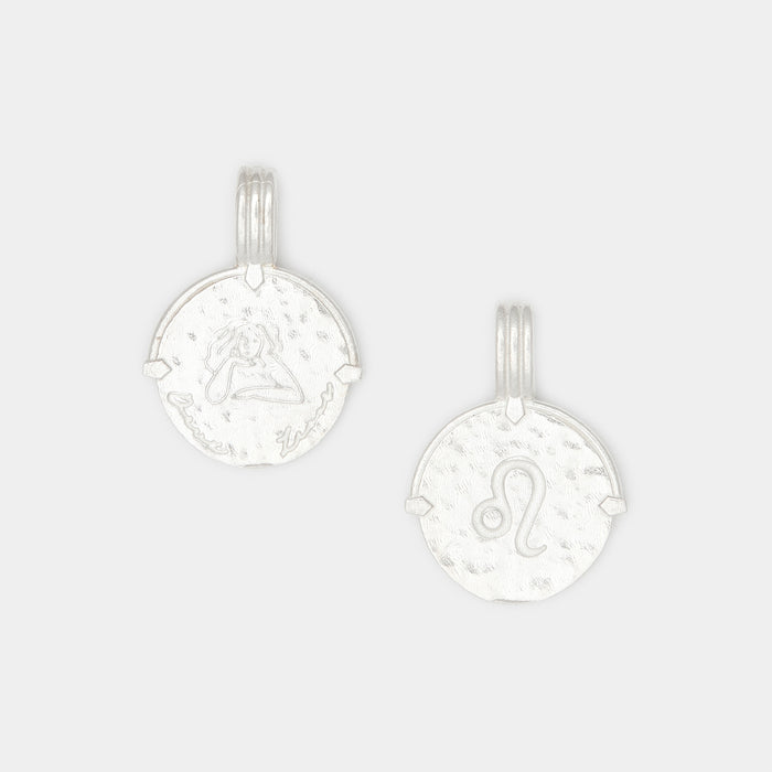Zodiac Necklace in Silver for Him